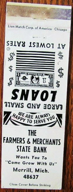 Merrill - Matchbook Cover (newer photo)